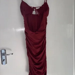 Women’s Burgundy OhPolly Dress - Image 2