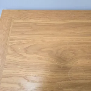 Cotswold Company solid oak console table - Image 4