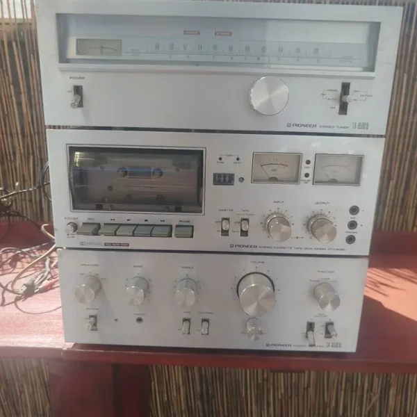 Rare Vintage Pioneer Stereo Set SA-6500II TX-6500II CT-F6060 Japan Working