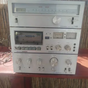 Rare Vintage Pioneer Stereo Set SA-6500II TX-6500II CT-F6060 Japan Working