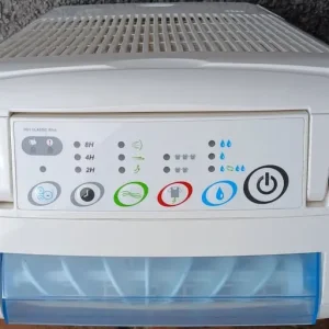 Ecoair DD1 Classic MK6 Desiccant Dehumidifier with Ioniser, White - Image 2