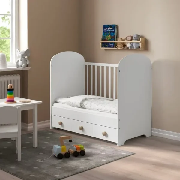 IKEA Gonatt cot and first bed - adjustable