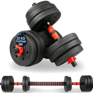 20kg dumbbell set