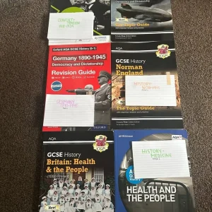 GCSE AQA History revision guides and flashcards