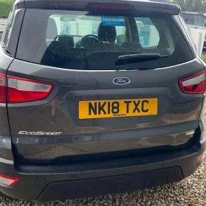 Ford EcoSport 1.0 T EcoBoost Zetec Grey Manual 2018 - Image 5