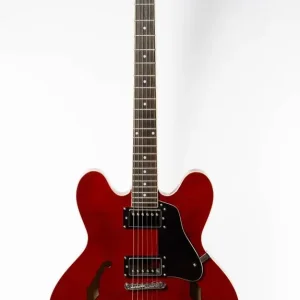 Vintage VSA535CR Cherry Red Guitar - Image 2
