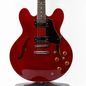 Vintage VSA535CR Cherry Red Guitar