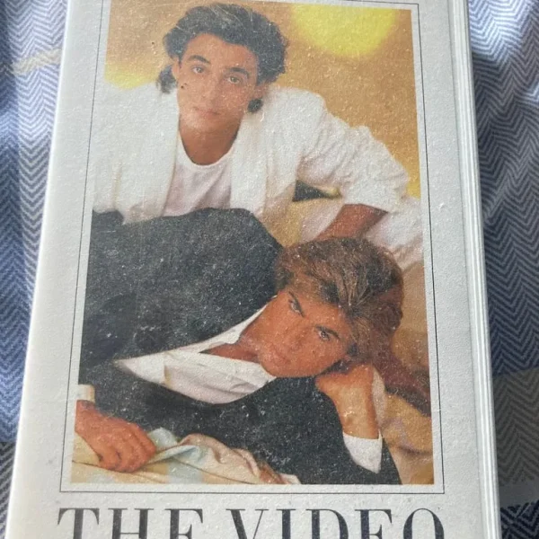 VHS bundle with Madonna and WHAM! videos