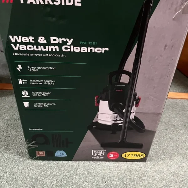 Parkside wet and dry vacuum cleaner