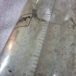 VINTAGE DAIRY MILKING SYSTEM GLASS JAR - Image 6