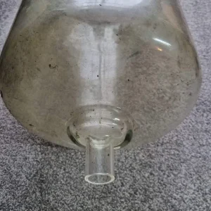 VINTAGE DAIRY MILKING SYSTEM GLASS JAR - Image 8