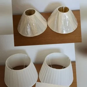Various Lamp Shades – Two Sets, Different Styles