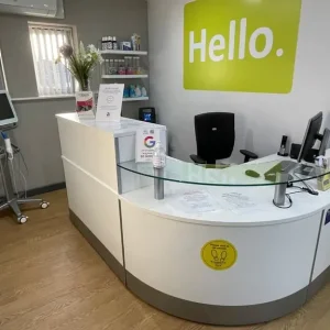 Reception desk