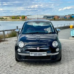 2012 Fiat 500 0.9 Lounge 3dr Dualogic Hatchback in Black Metallic - Image 4