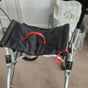 Drive DeVilbis Suspension Rollator 4-Wheeled Walker with Seat - Image 5