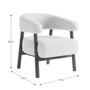 Cleo Curved Chair - Image 3