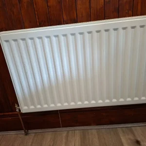 White double radiator 100x60cm - Image 2