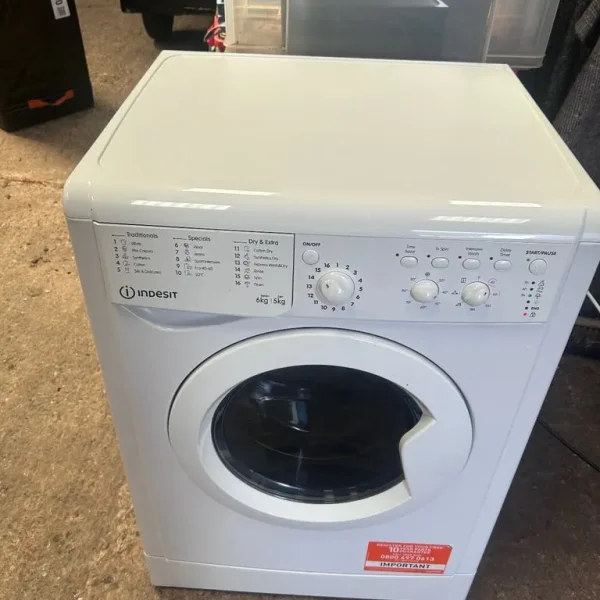 Indesit IWDC 65125 UK N Washer Dryer 6kg Wash 5kg Dry