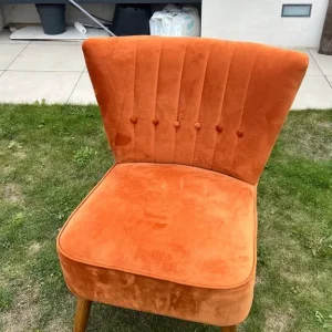 Orange Lounge Chair - Image 2