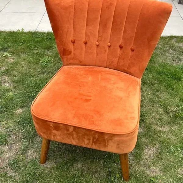 Orange Lounge Chair