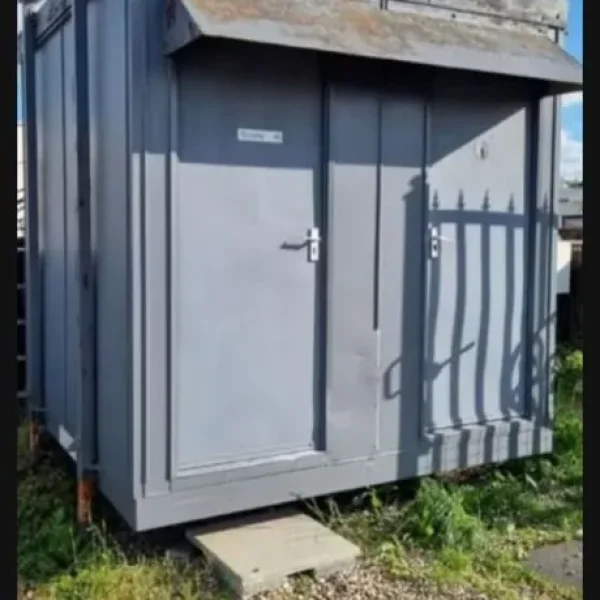 Shower toilet block