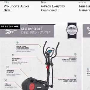 Reebok elliptical cross trainer - Image 2