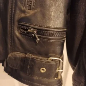 BGB leather motorcycle jacket - Image 2