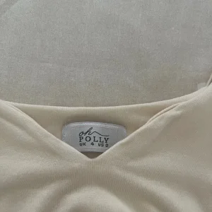 Oh polly Ruched Cut Out Sides Long Sleeves Ivory Mini Dress - Image 5