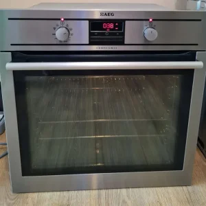 Aeg single electric oven 60cm stainless steel - Image 2
