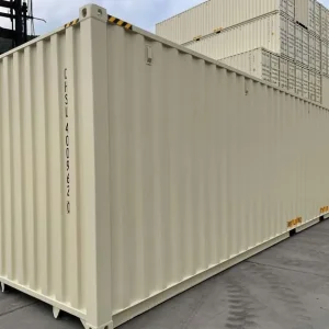 40ft High Cube Container - Light Ivory RAL1015 - Image 6