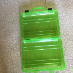 Green plastic cutlery set - Image 2