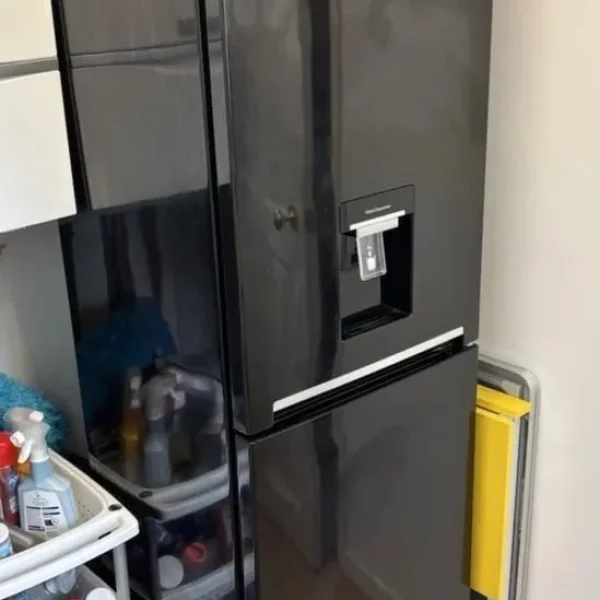 Beko CFG3582DB Fridge Freezer Black With Water Dispenser