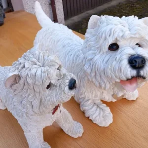 Westie resin dogs - Image 2