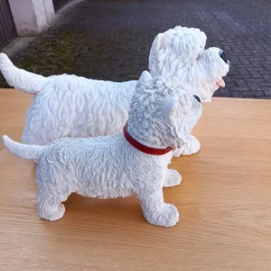 Westie resin dogs - Image 3