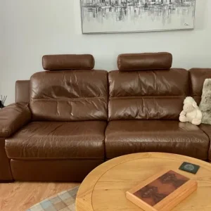 leather corner seating unit - Image 3