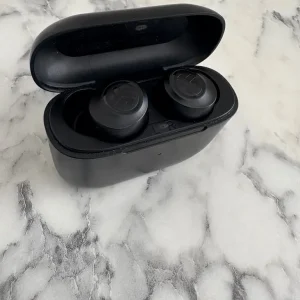 JLAB Earbuds with built-in USB charger case