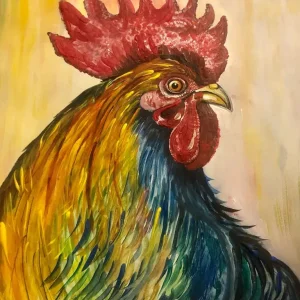Rooster Art Collection – Sketches and Drafts - Image 2