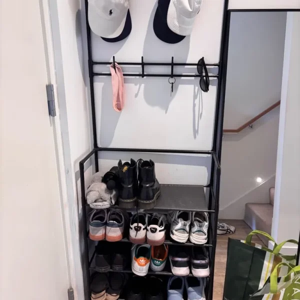 Multi layer shoe rack