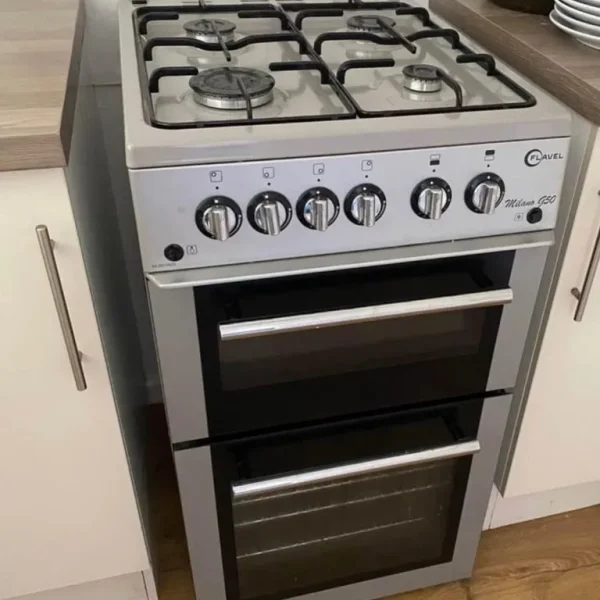 Flavel Gas Cooker 50cm Silver