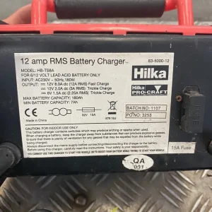 Hilka 12amp rms battery charger - Image 3