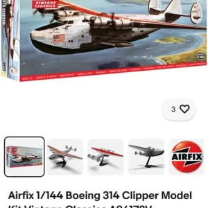 Airfix Boeing 314 clipper model kit - Image 2