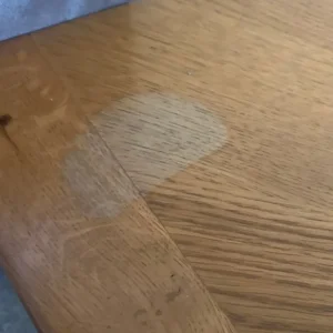 Dunelm solid oak corner tv stand - Image 4