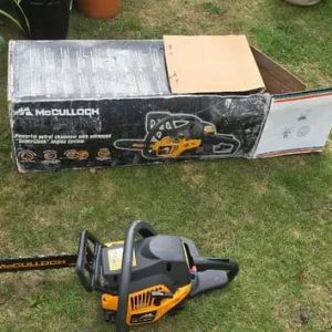 McCullock petrol chainsaw