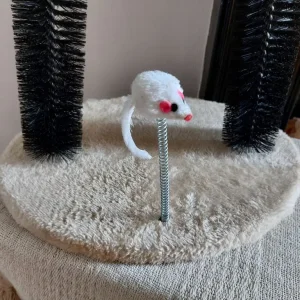 Cat Grooming Arch With Play Toy - Image 2