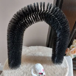 Cat Grooming Arch With Play Toy - Image 3