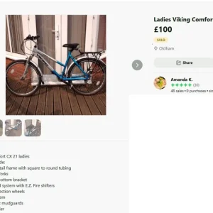 Viking Comfort CX24 Bike - 24 Speed - 26 inch wheels - Image 8