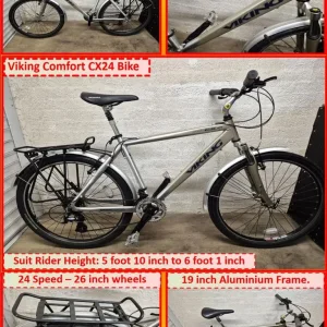 Viking Comfort CX24 Bike - 24 Speed - 26 inch wheels