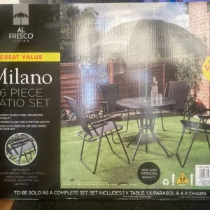 Milano 6-piece Patio Set