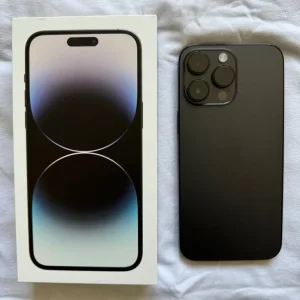iPhone 14 Pro Max 256GB Space Black – Like New with All Accessories - Image 2