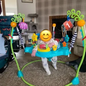 Ocean Explorers 2 in 1 Baby Bouncer - Image 2